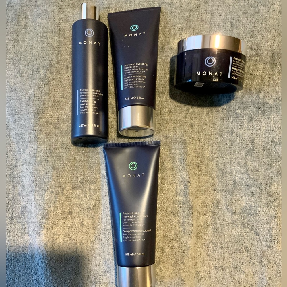 Monat hair care lot